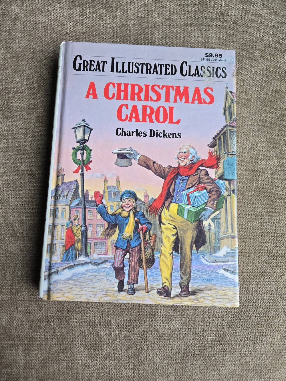 Great Illustrated Classics: A Christmas Carol - Bright Illustrated Hardcover